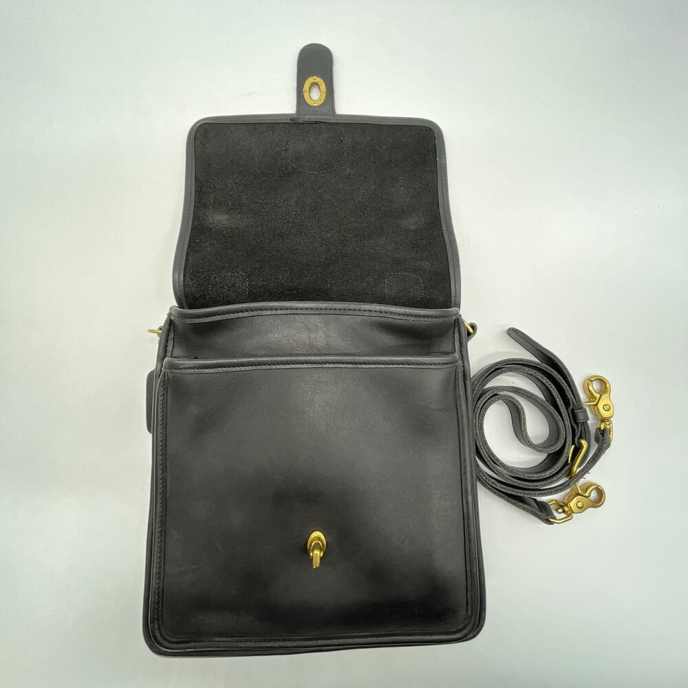 Vintage Coach Station Bag 5130 Black Costa Rica 2000 - Picture 6 of 10